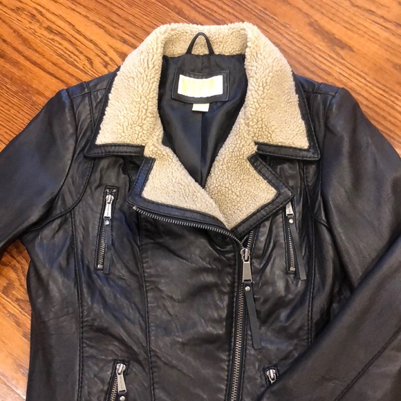 MICHAEL KORS leather jacket - Picture 2 of 8